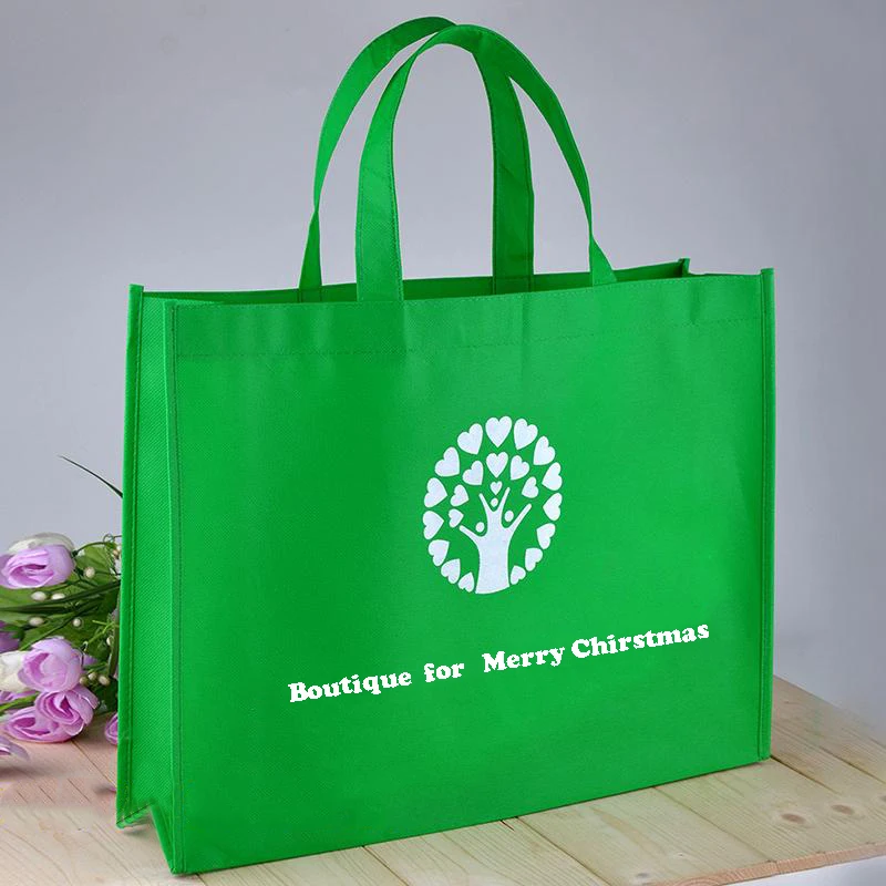 Подарочные пакеты с логотипом на заказ Экологически чистая Нетканая ткань