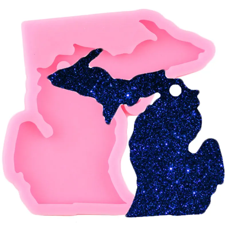 Блестящие силиконовые формы в американском штате Мичиган сделай сам эпоксидная