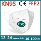 FFP2 Маска Защитная KN95 противопылевая лицевая Маска фильтр 5-Слои рот маски многоразовая Маска Тканевая Защитная маске Mascarillas FPP2 FPP3 FFP3