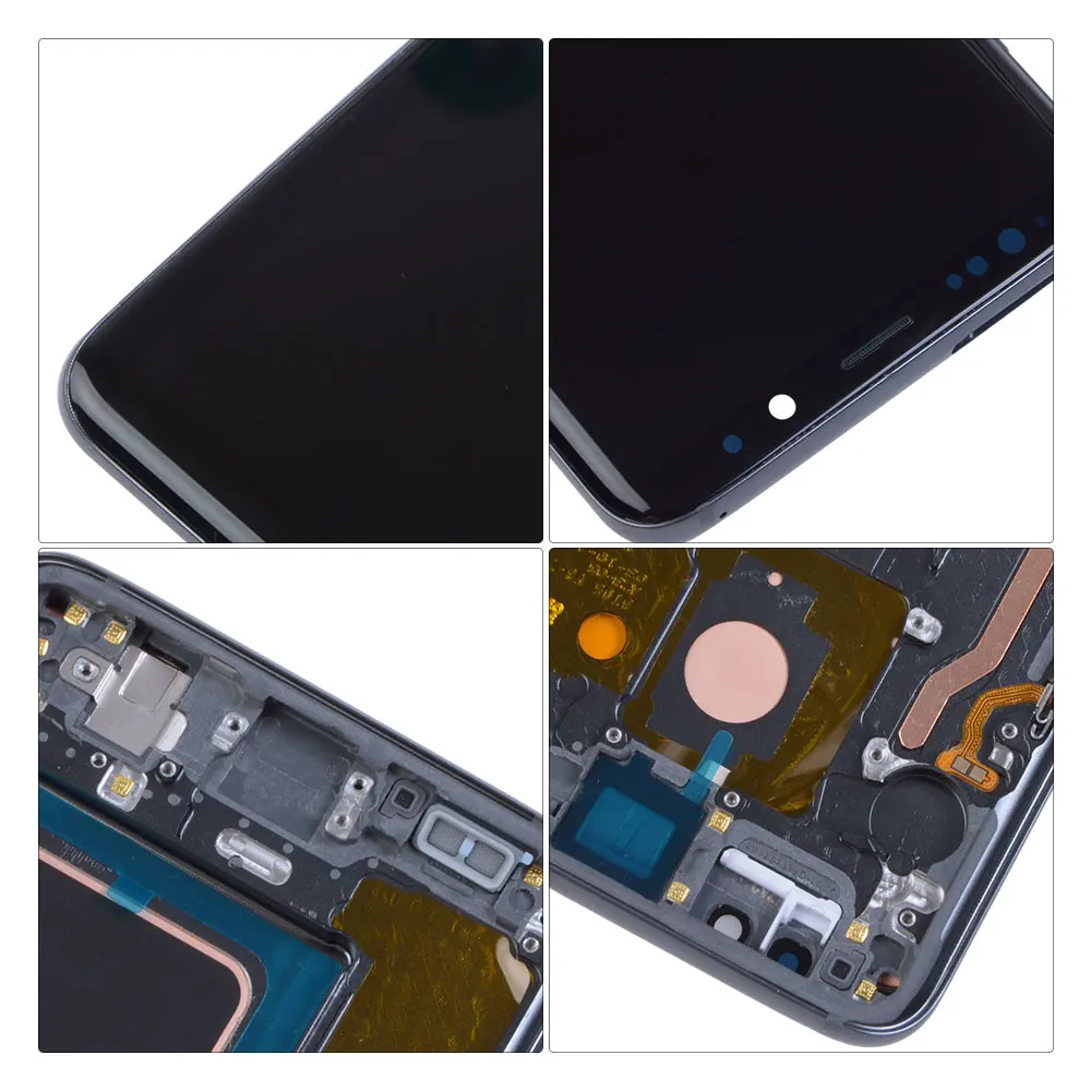 Ori для samsung Galaxy S9 Plus G965F G965U G965W AMOLED дисплей с кодирующий преобразователь сенсорного экрана в сборе запасные части