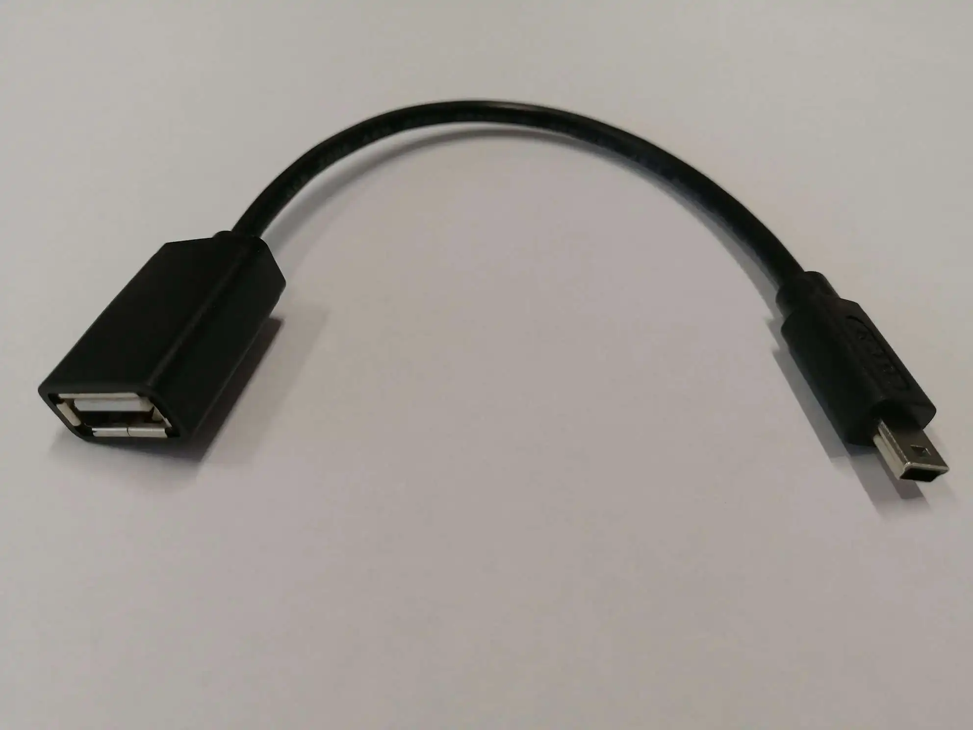 GCR Адаптер переходник OTG Mini USB кабель для телефона планшета компьютерная мышь