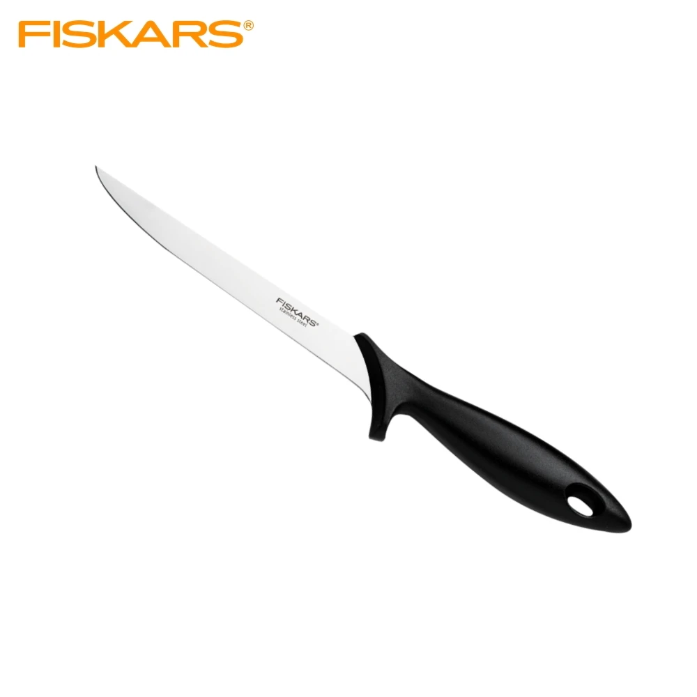 Нож филейный Fiskars Essential 18 см | Дом и сад