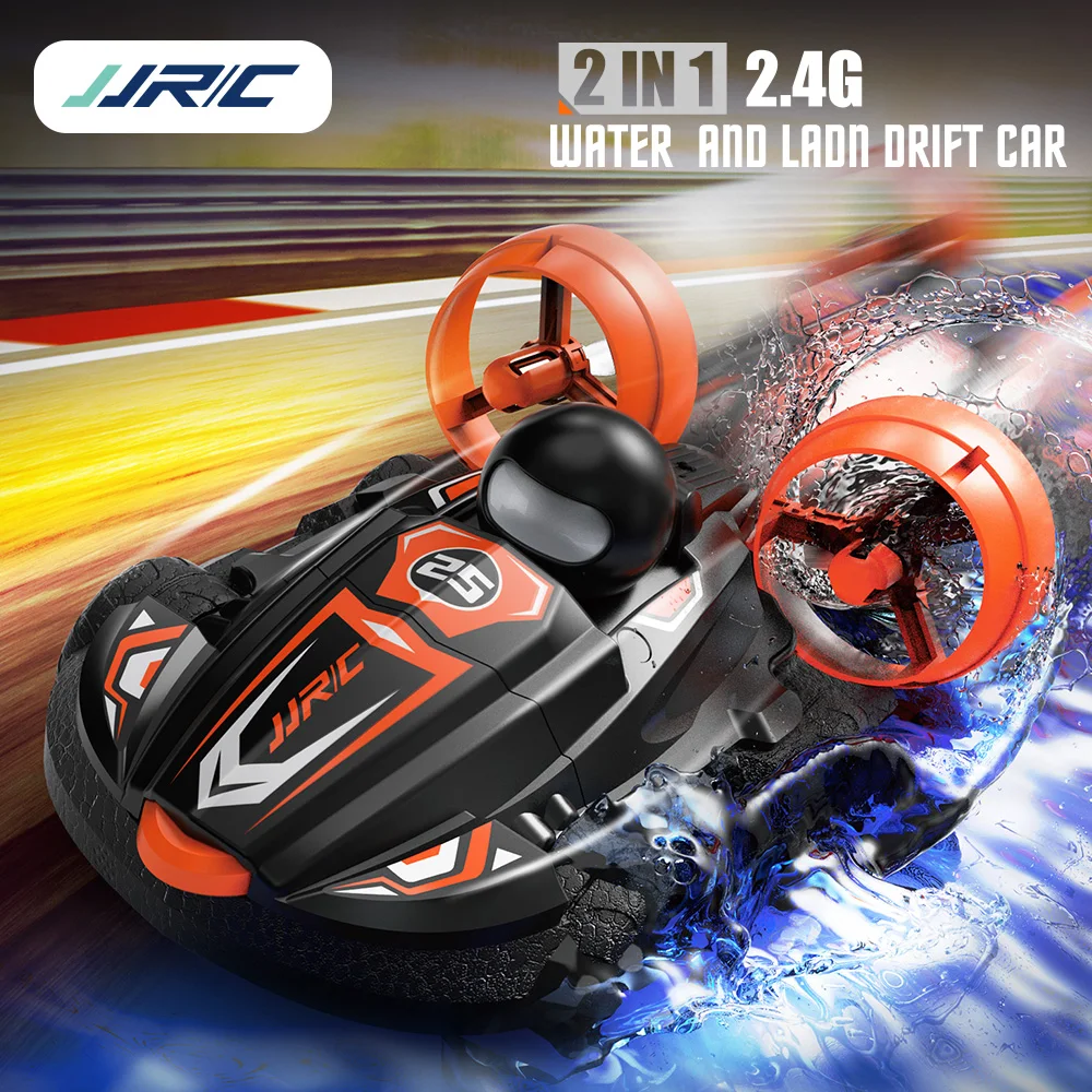 JJRC Q86 2 4G в 1 автомобиль амфибия для дрифта с дистанционным управлением гироскутер