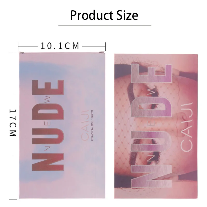 

HMG Eyeshadow Palette Nude 18 Colors Matte Shimmer Powder Long Lasting Glitter Eyeshadow Palette Cosmetic Makeup