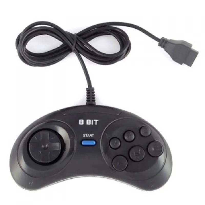 Джойстик Dendy Controller (форма Sega) 15 pin широкий разъём (для Power) | Электроника