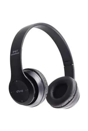 

Platoon Black P47 Bluetooth Wireless On-Ear Headphone PL-2044