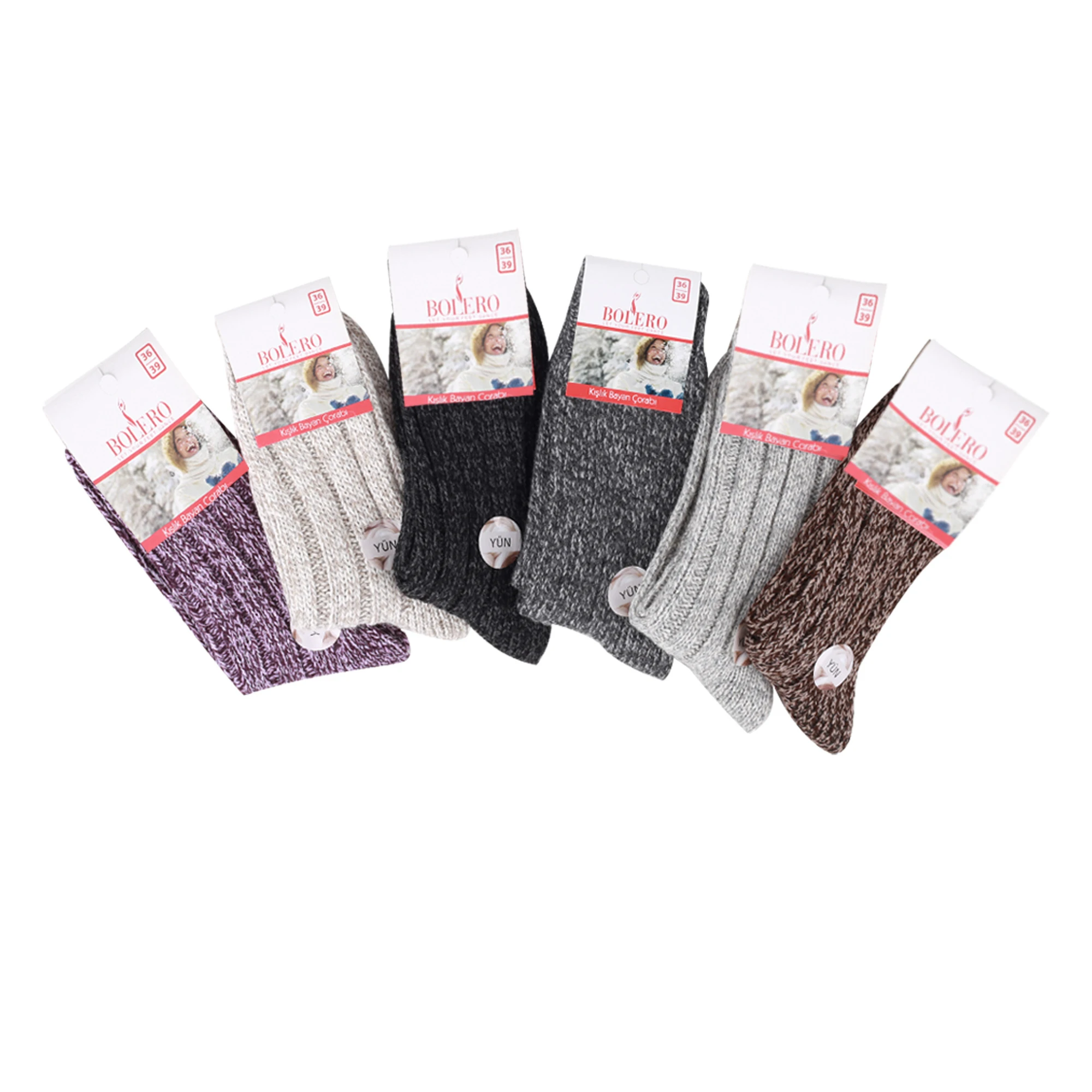 12 pcs Bolero Women Socks Set Happy Fun Printed Cute Socks Socks Women Socks Colorful