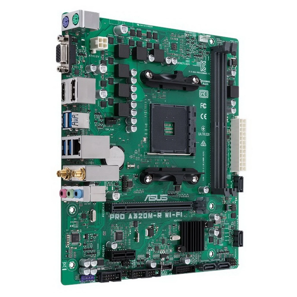 Материнская плата ASUS PRO A320M-R WI-FI/CSM | Компьютеры и офис