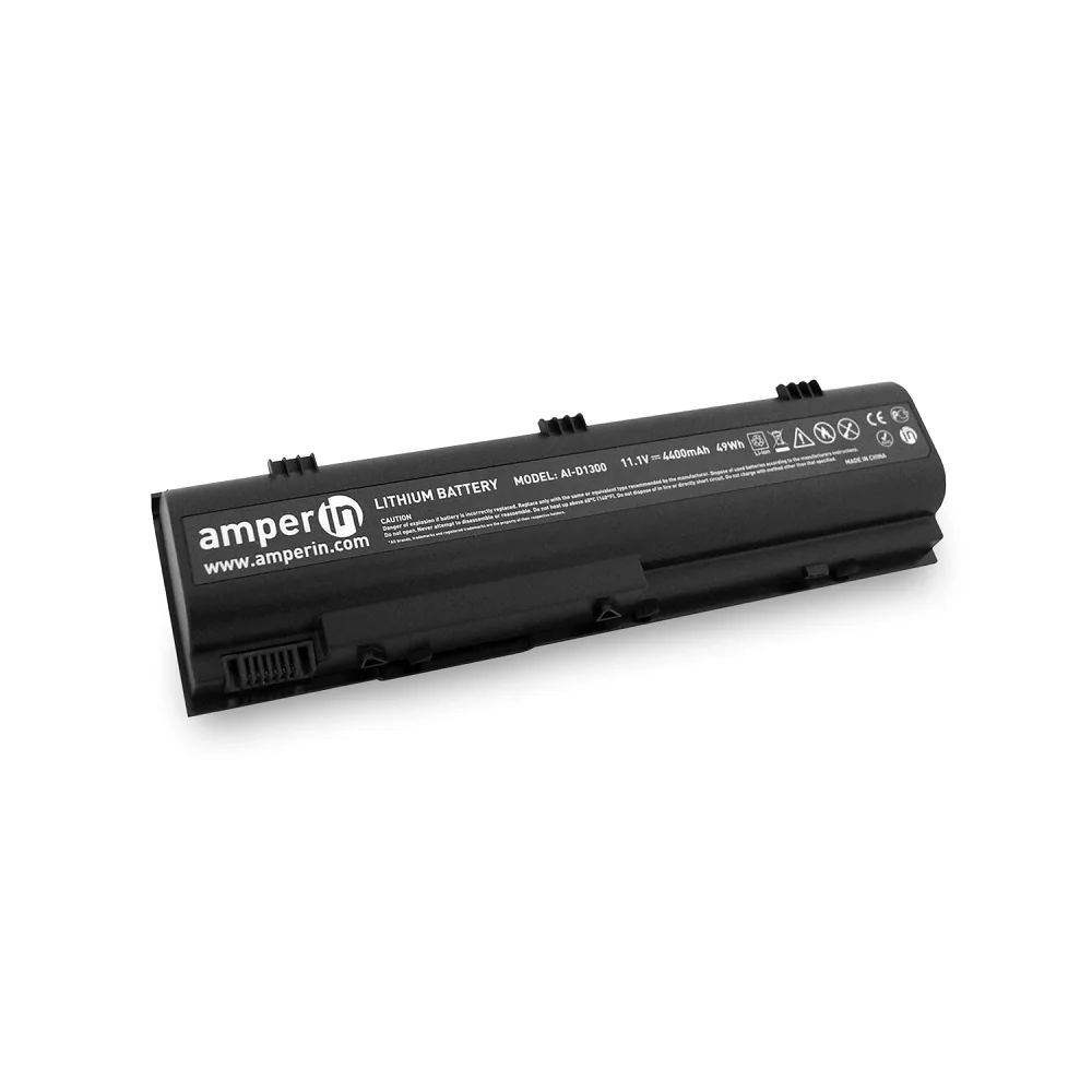 Аккумуляторная батарея Amperin для ноутбука Dell Inspiron 1300 11.1V 4400mAh (49Wh) AI-D1300 | Компьютеры