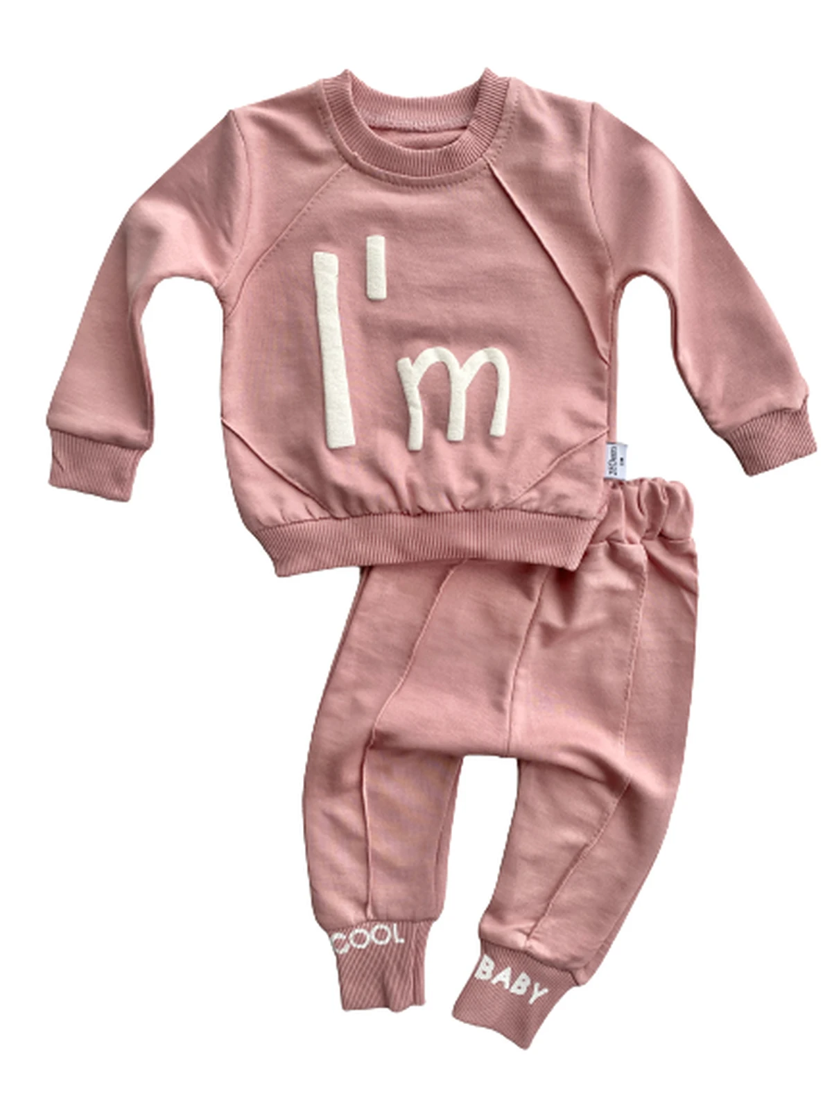 Newborn Baby Girl Clothing Outfits  2pcs  Spring Toddler Baby Boy Girl Casual Tops Sweater + Loose Trouser  Fashion Baby Clothes