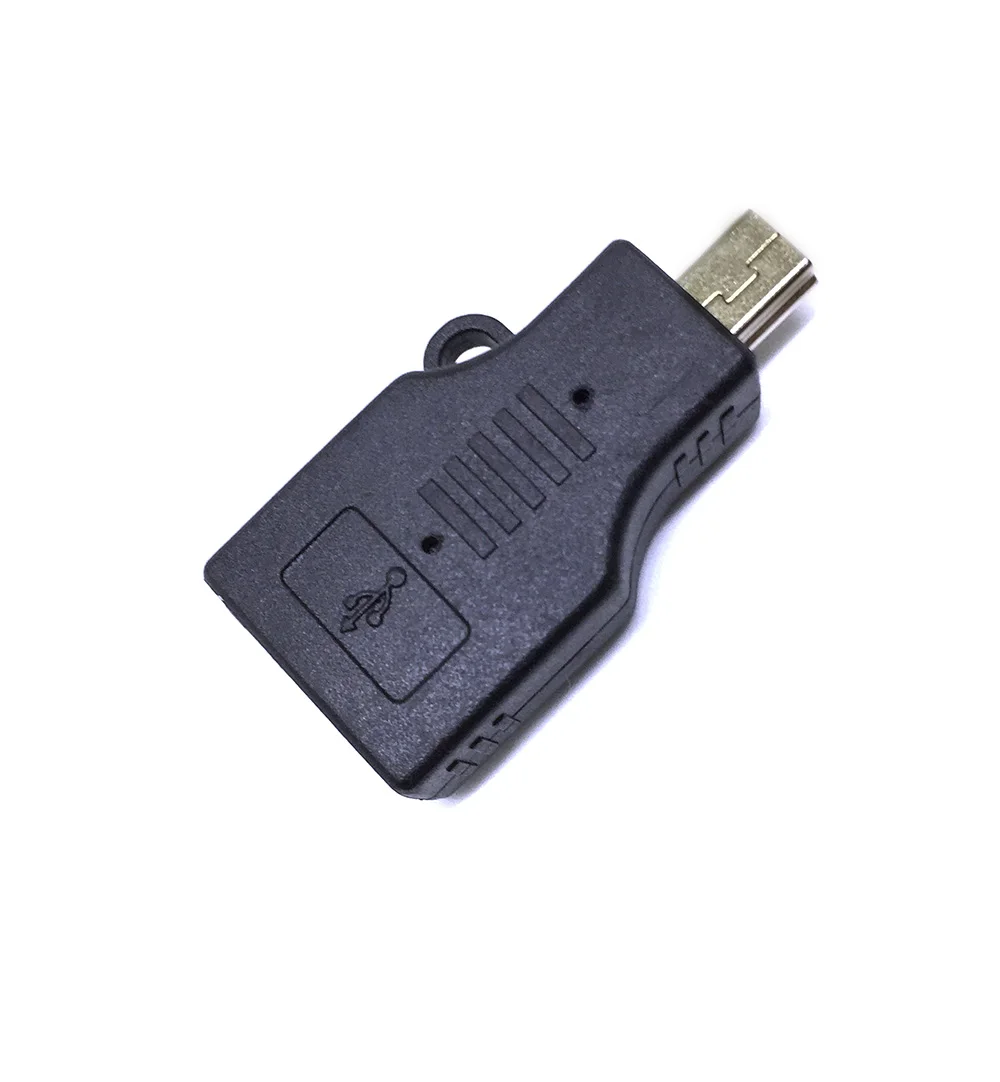 Переходник USB 2.0 type A female to mini B male OTG Espada для подключения флешки к