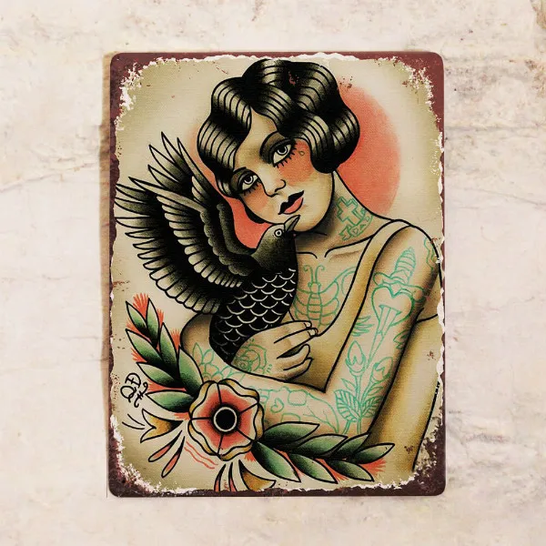 Табличка Tattoo lady|Таблички и знаки| |