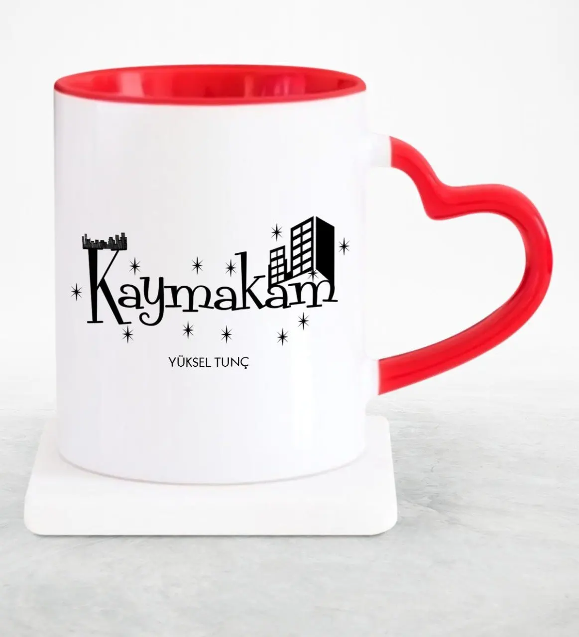 

Personalized Professional Prefect Red Heart Mug Cup-2