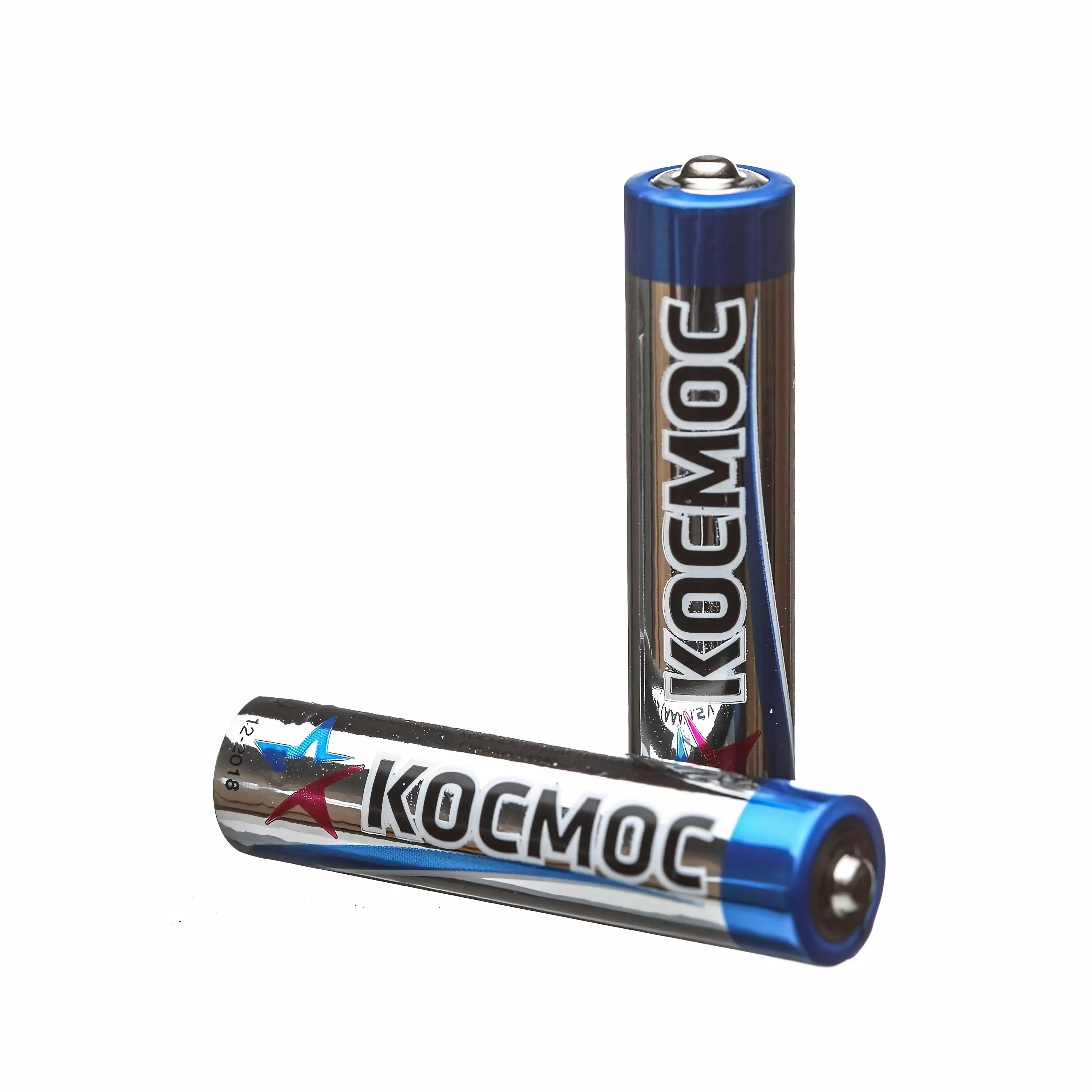 Батарейки мизинчиковые KOCMOC 1.5 вольт щелочные (LR03 /AAA/286) 2шт в упаковке - купить по