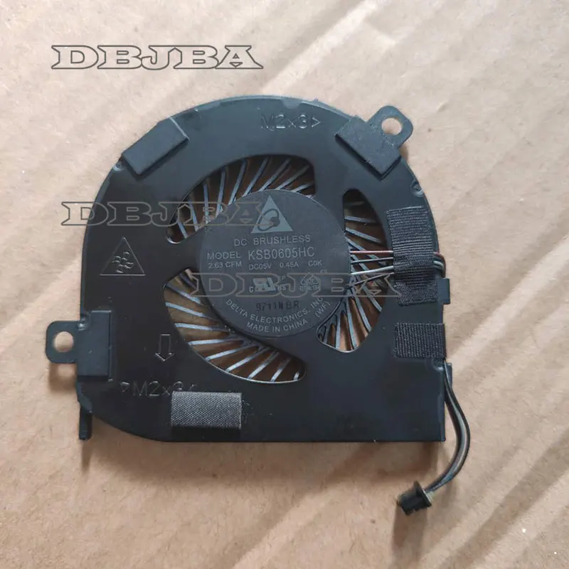 Вентилятор охлаждения процессора для DELL Latitude 7280 E7280 P28S KSB0605HC-C0K DC5V 0.45A