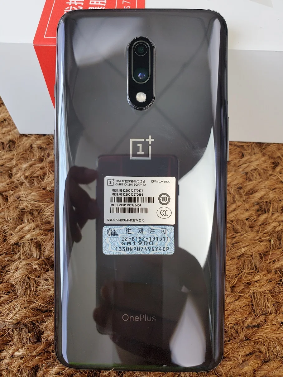 OnePlus 7 смартфон с восьмиядерным процессором Snapdragon 6 41 ОЗУ 8 ГБ ПЗУ 256 855 МП 3700