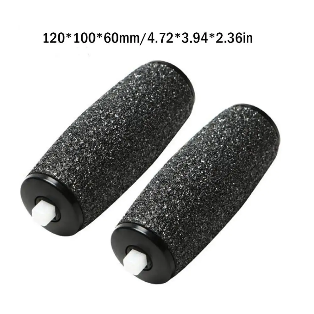 

Replacement Roller Heads 2Pcs / Pair For Scholls Velvet Smooth Electric Foot File Express For Pedi Skin Remover