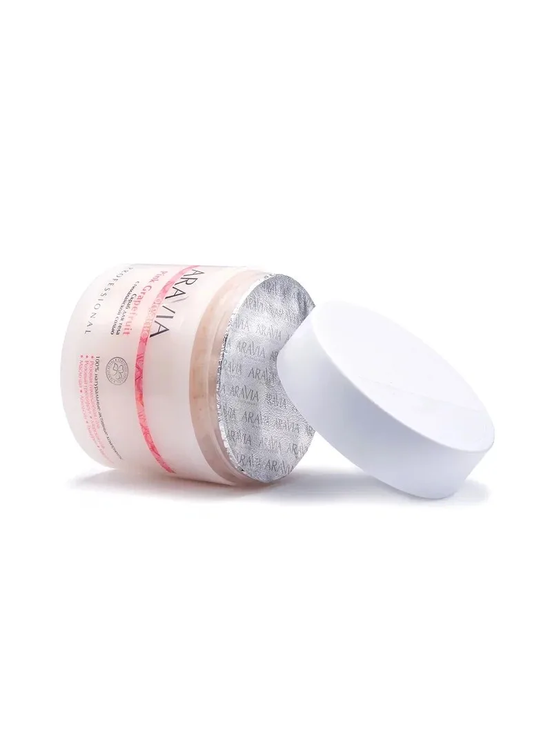 ARAVIA Organic Скраб для тела с гималайской солью Pink Grapefruit 300 мл |