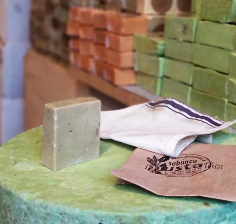 Ottoman Your Golden Strawberry Soap 125g-100 Natural Handmade Vegan Hand Face hair Body |