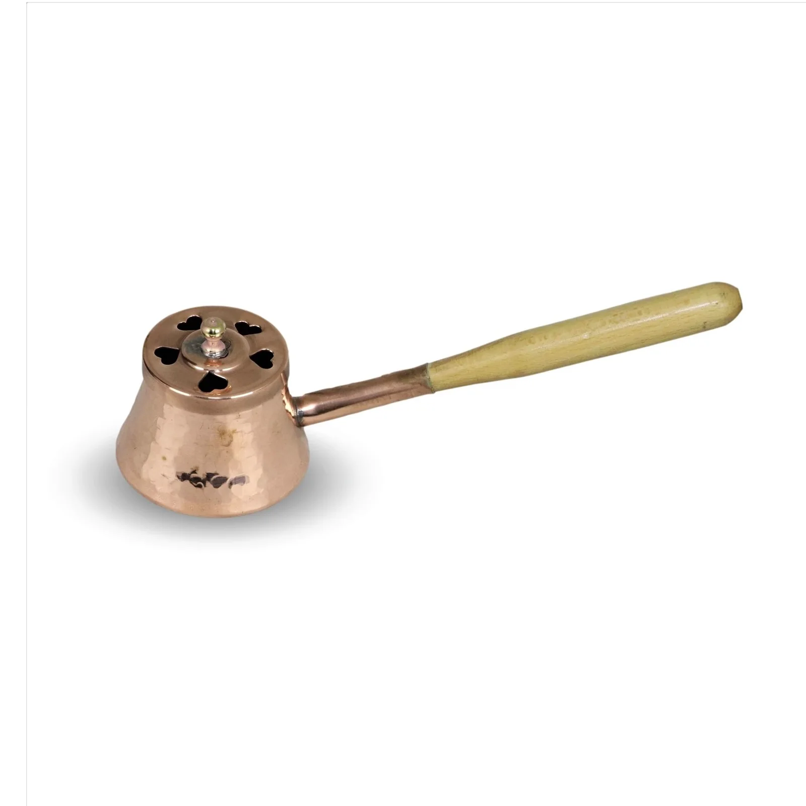 

Handmade Copper Incense Holder with Ottoman Motifs Authentic Elegant Stylish Design