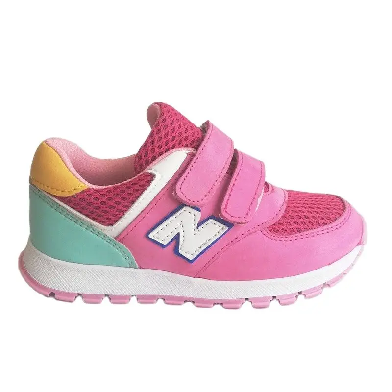 

2022 Real Leather Boy Girl Unisex Sneaker Toddler Infant Ortopedic Velcro Confortable Navy Blue Grey Yellow Pink Silver Multi