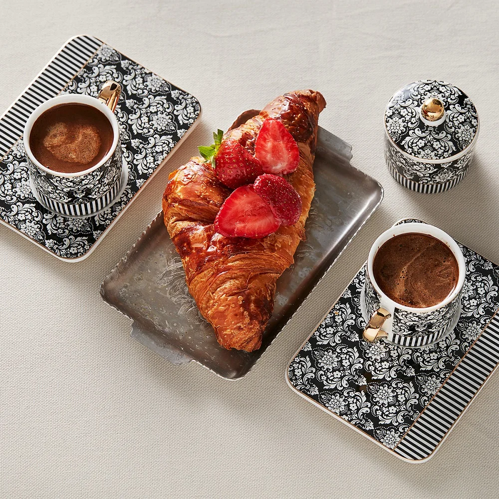 

Karaca Queen Black 2-Person Turkish Coffee Cup
