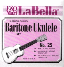 lu_ 25-BARITONE Комплект струн для укулеле баритон LaBella |