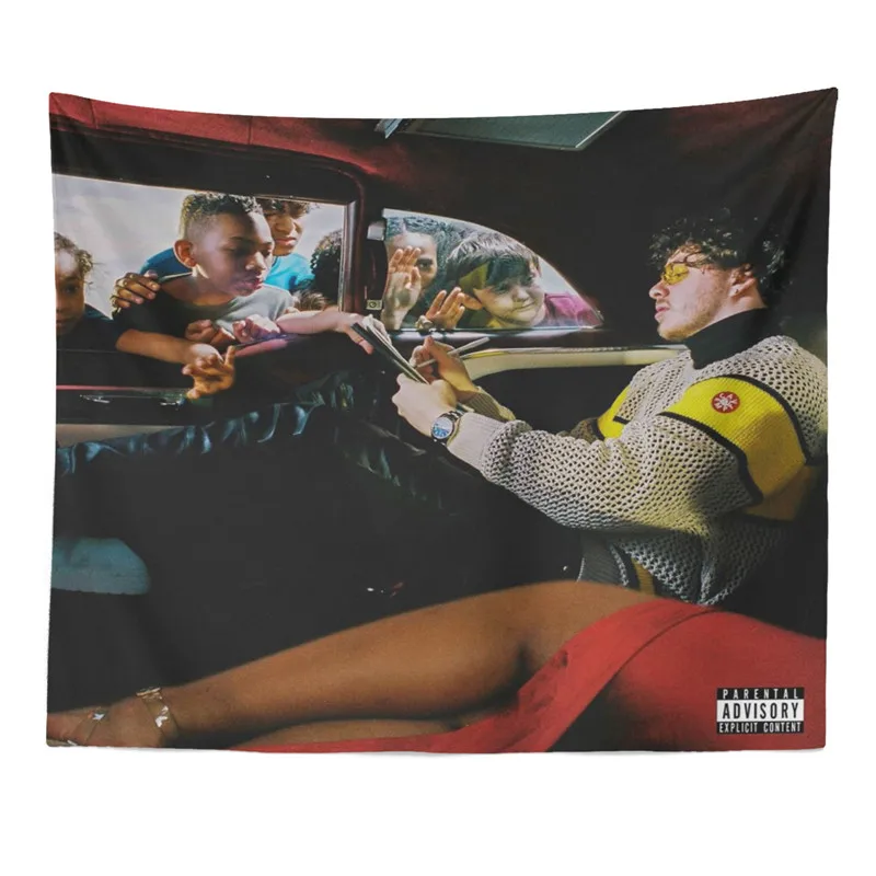 

Jack Harlow Thats What They All Say Tapestry Wall Hanging Art for Bedroom Living Room Decor College Dorm
