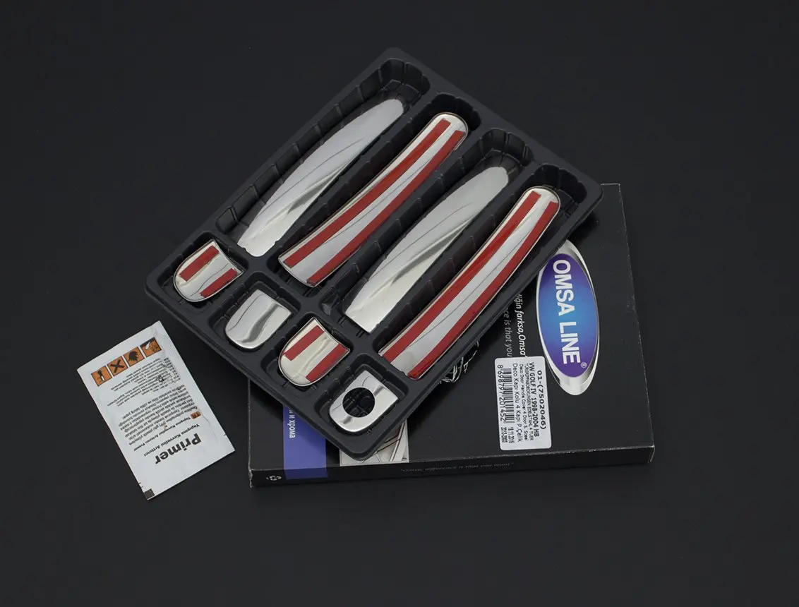 

VW Passat 3B Deco Chrome Door Handles 4 Doors Stainless steel 2000-2005