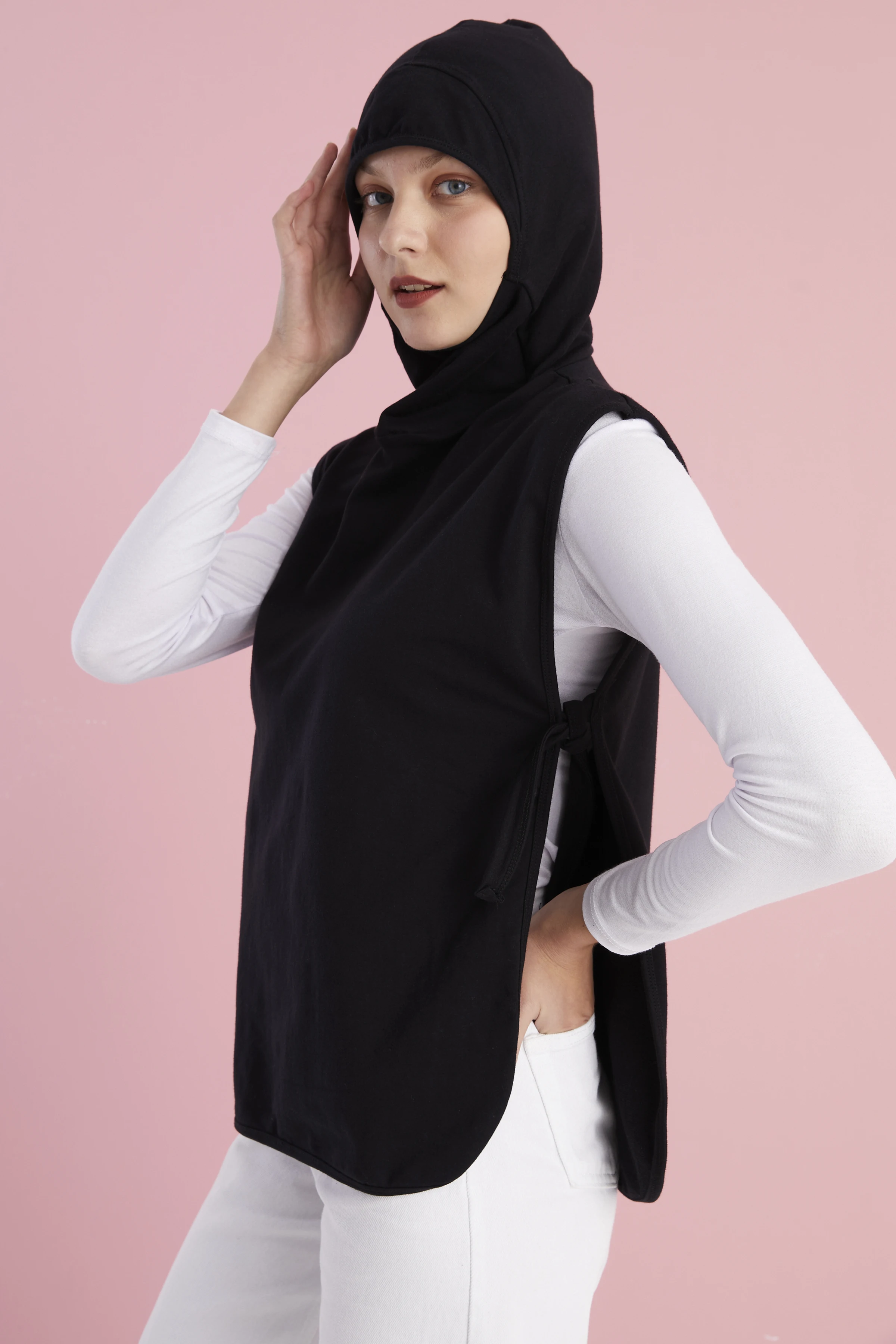

Mirach Hijab Sport Sweatshirt Sportswear Hijabi Musluman Islamic Clothing Woman Wear Relax Cotton Cotton Flexible Large Oversize