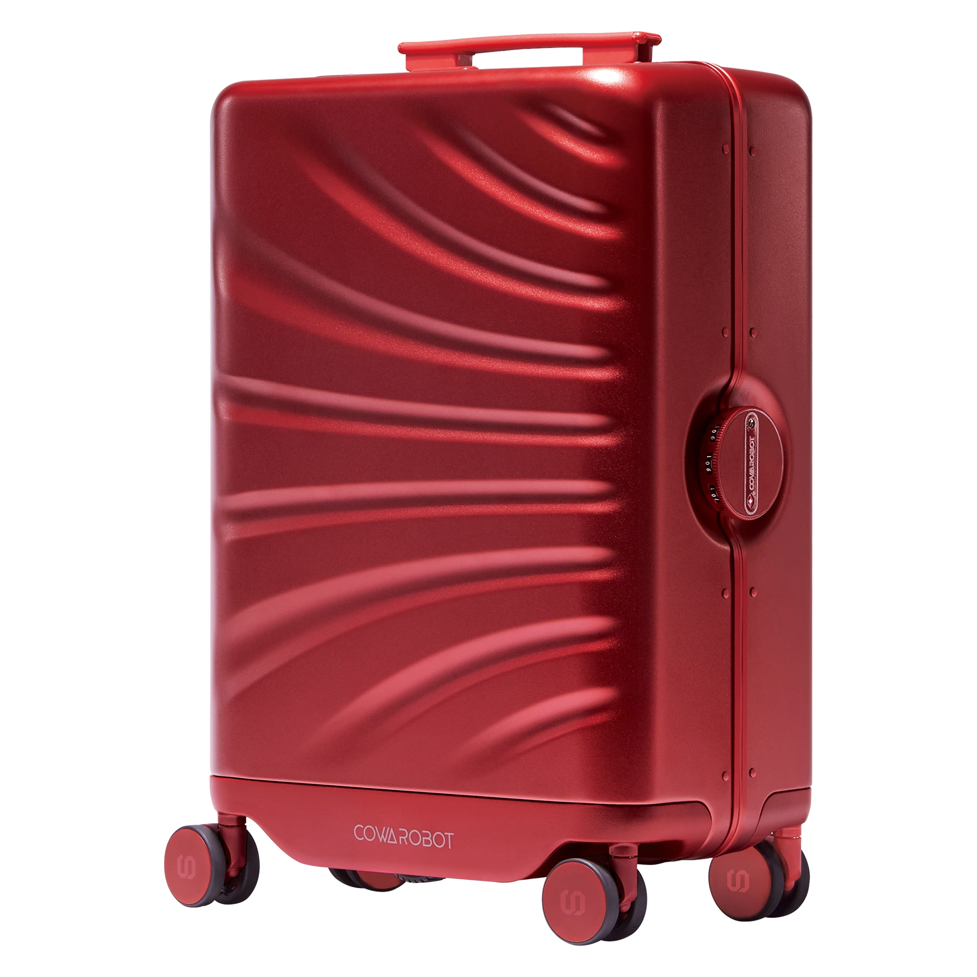 Электронный умный чемодан LEED Luggage Cowarobot красный|Чемоданы| |