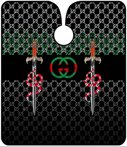 

G Sword Penuar Hair Salon Barber Haircut Clothes, Fashion Hair Cutting Stylish Gown Cape, Hairdresser Cape