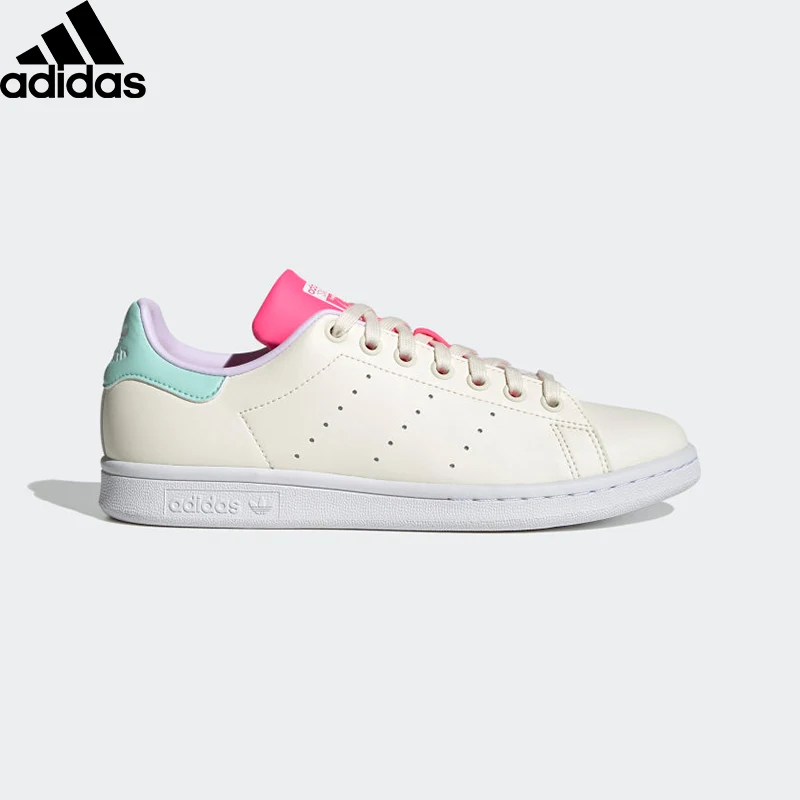 Оригинальная женская спортивная обувь Adidas стан Смит кремовые женские кроссовки