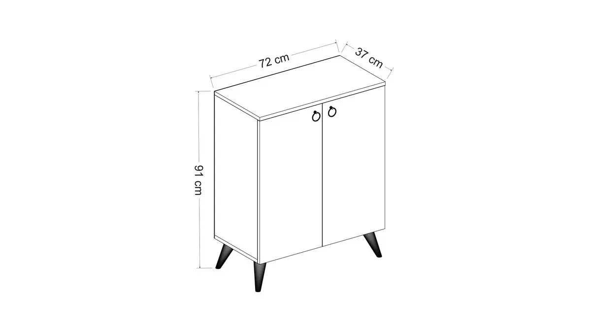 

Lemi Shoes Cabinet Royal Marble - White