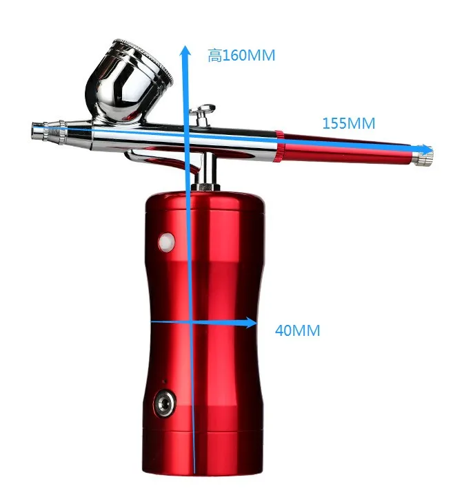 Комплект компрессора для аэрографа набор ногтей Modeler спрей Аэрограф дизайна и