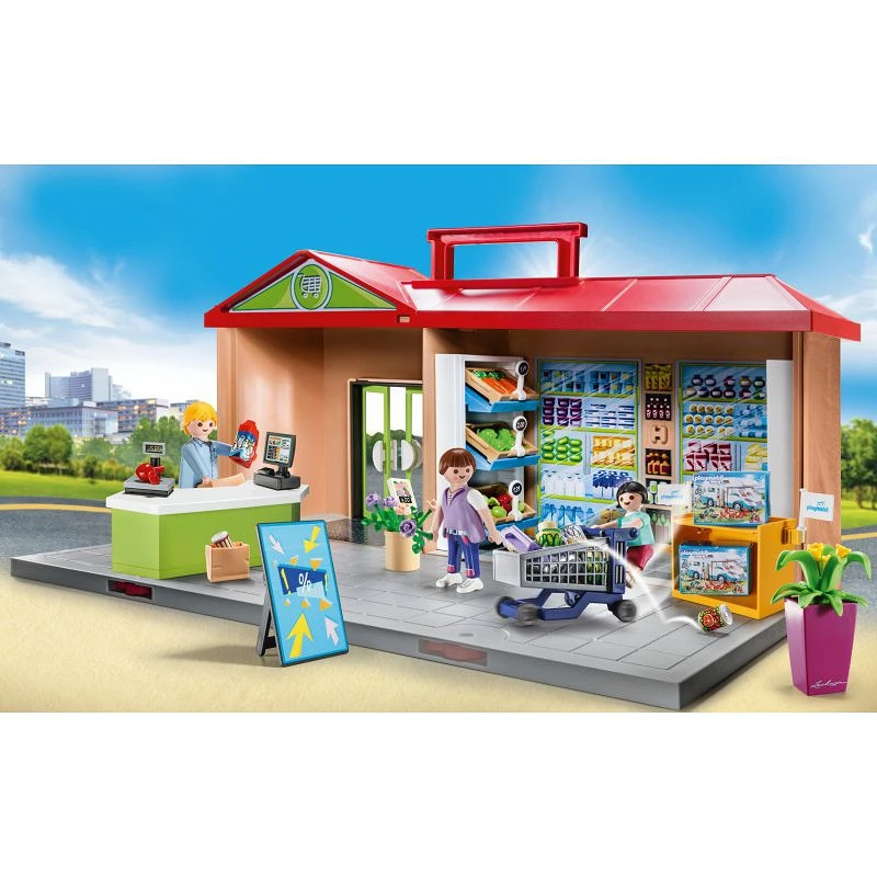 Конструктор продуктовый магазин Playmobil 70320 | Игрушки и хобби