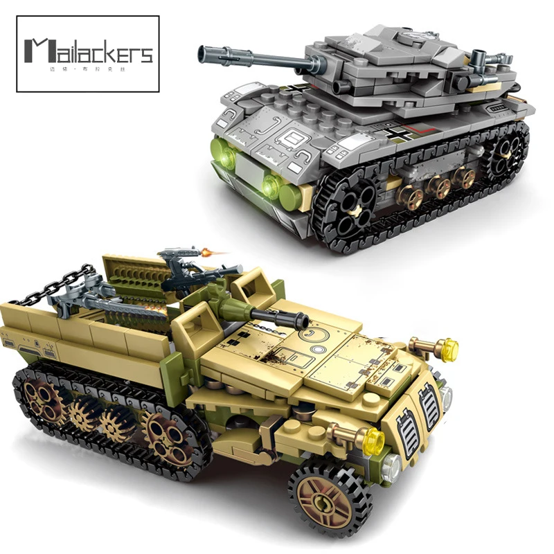 

8IN2 Steel Empire Tank Building Blocks Educational Kit Friends Kids Toys Toy for Children Block Christmas Gift Brick Figures Boy
