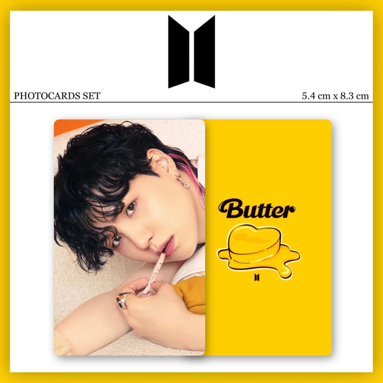 7 шт/комплект Карты закладка K POP BTS BANGTAN BUTTER для коллекции|Набор канцтоваров| |
