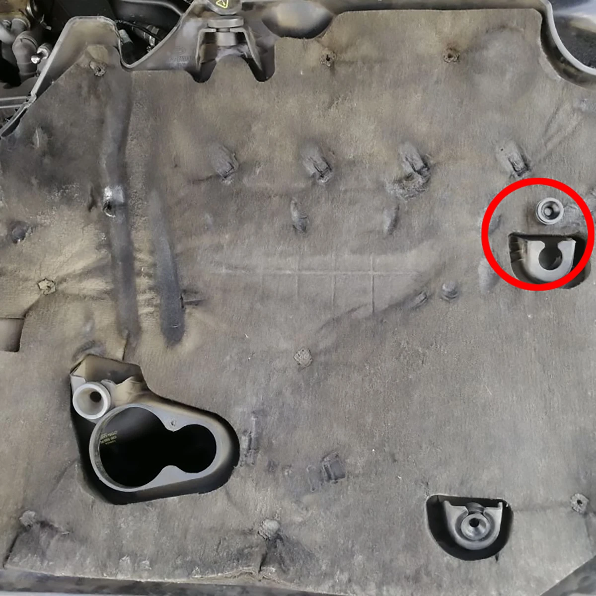 1X Резиновая опоракрепление крышки двигателя для BMW 1, 2, 3, 4, 5, 6, 7 серий, X1, X3, X4, X5, X6, E81, E87, F20, E90, F30, E60, F10, G30, E83, F25, G05 (art.: 3920bc7fb04b5) - 3920bc7fb04b5