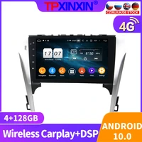 128gb android 10 for toyota camry 2012 2013 car radio multimedia video recorder player navigation gps accessories auto 2din dvd