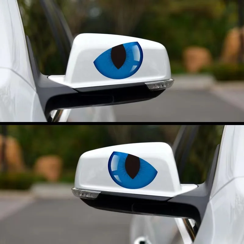 

Креативная 3D Автомобильная наклейка, кошачий глаз, зеркало заднего вида, дверь, окно, автомобильные автомобили, ПВХ водонепроницаемая отдел...