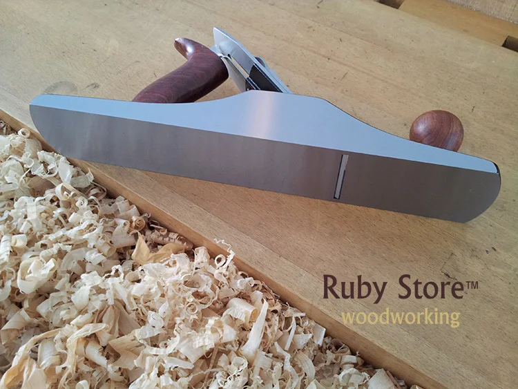 Qiangsheng Luban No.5 1/2 Hand Jointer Plane- Bedrock Pattern, Fine Woodworking Bench Plane