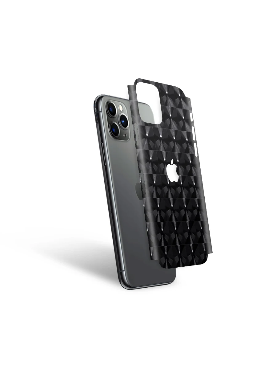 Пленка защитная MOCOLL для задней панели Apple iPhone 11 Pro Max Кошачий глаз Черный - купить