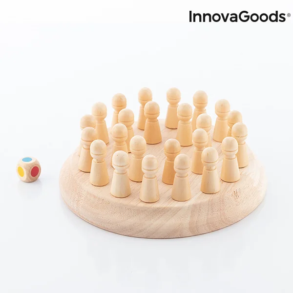 Деревянные шахматы памяти Taeda InnovaGoods 26 штук| |