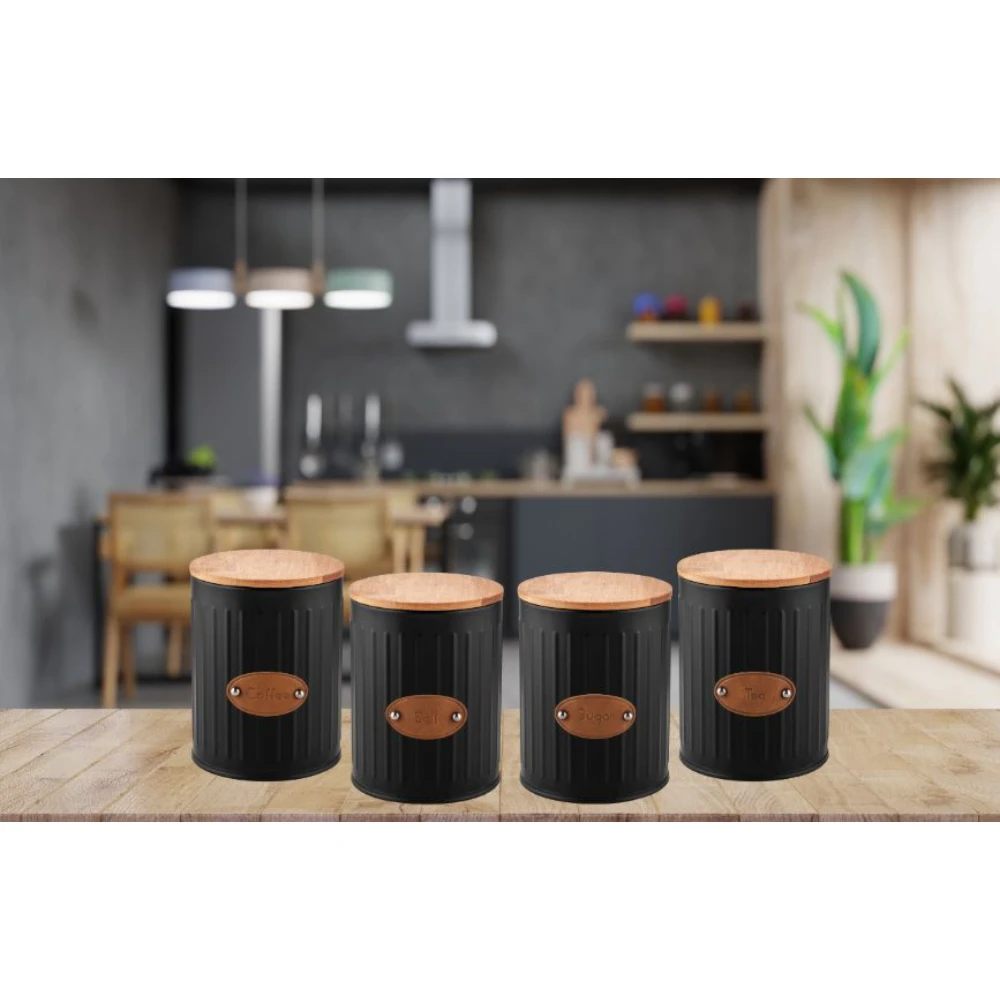 Кухонная посуда банка контейнер для хранения чая кофе сахара приправ кухонные