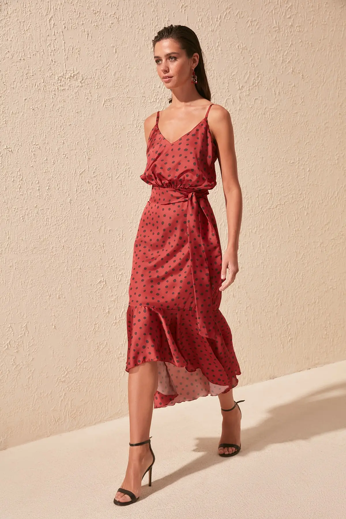 Платье с принтом в горошек TPRSS20EL0789|Женские платья| |