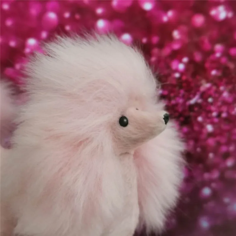 Пудель бионическая фигура милый щенок подарок на День святого Валентина для