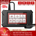 Диагностический сканер MUCAR CS4 для авто, Obd2 сканер с пожизненным обновлением, система ABSSRS, TPMS Oil Wi-Fi, автомобильный obd2 считыватель кодов