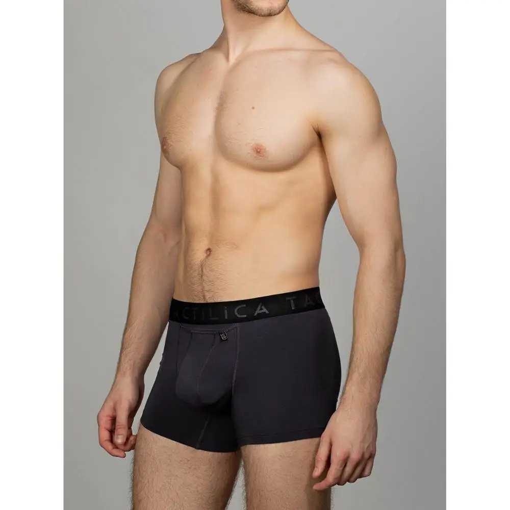 Мужские трусы боксеры Colour с технологией INTEMP фирменная резинка бамбук|Мужские