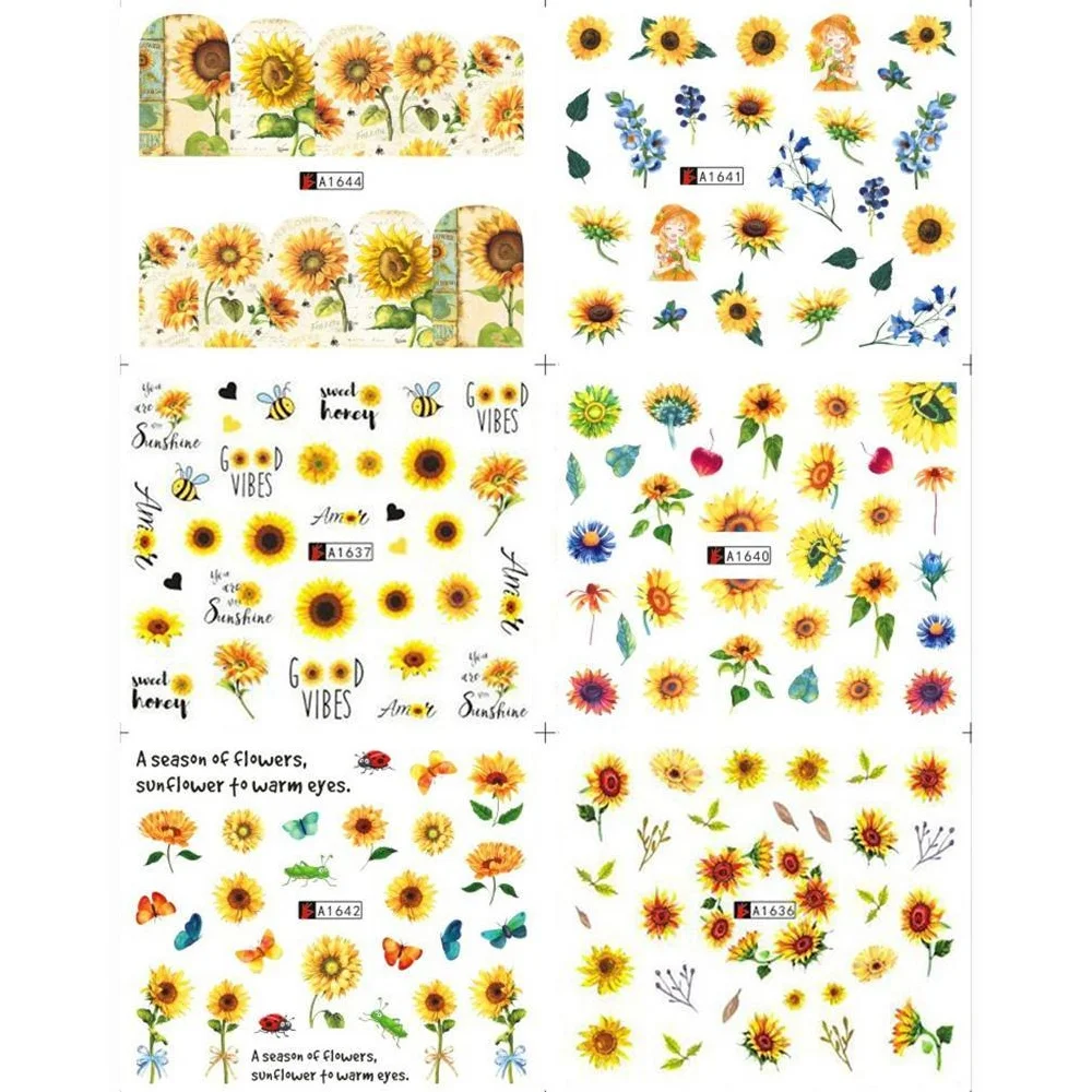 Наклейки для ногтей 12 листов | Красота и здоровье